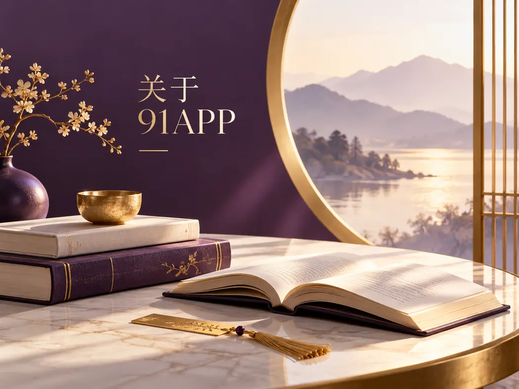 关于91APP视觉主题插画